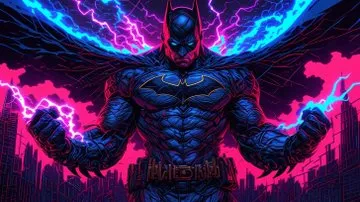 Neon Comic Energy - Пример 4