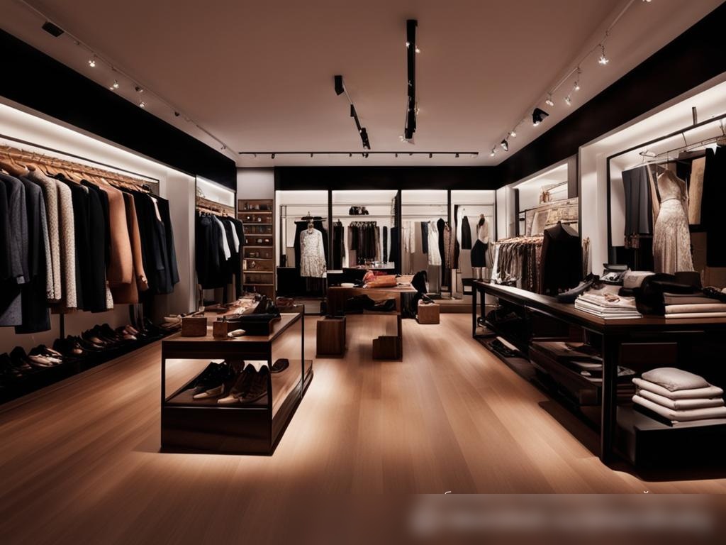 Интерьер шикарного бутика модной одежды - Пример 4