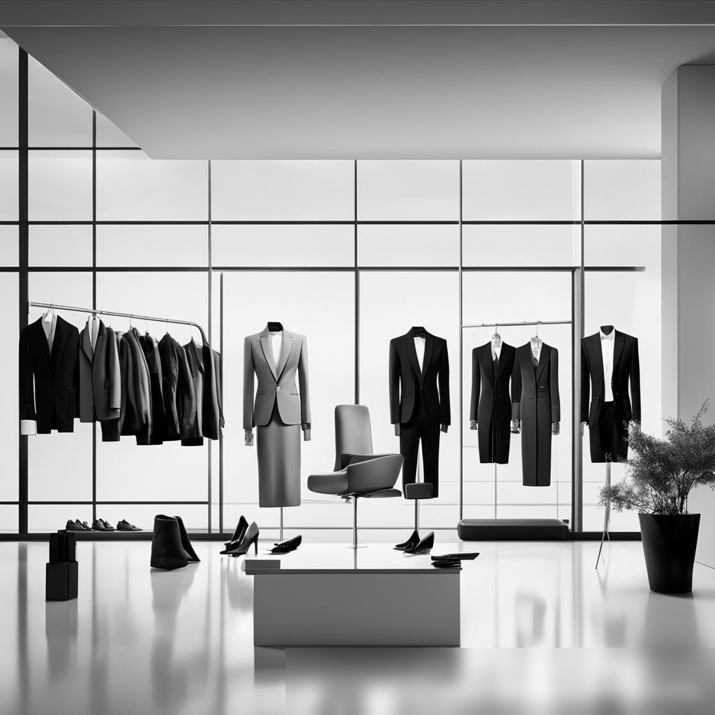 Минималистичное изображение деловой и официальной одежды - Пример 3