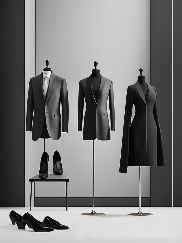Минималистичное изображение деловой и официальной одежды - Пример 5