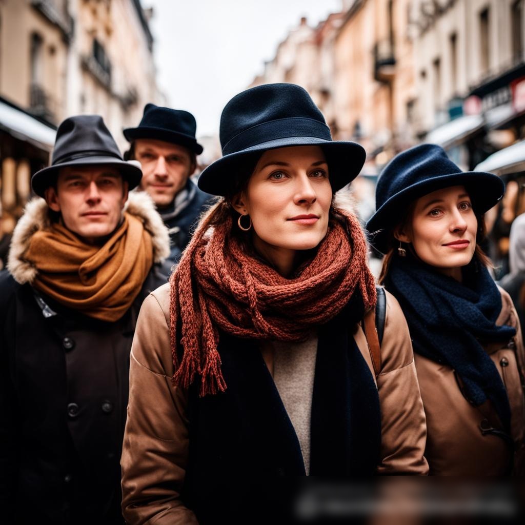 Головные уборы, шапки, шарфы - Пример 2