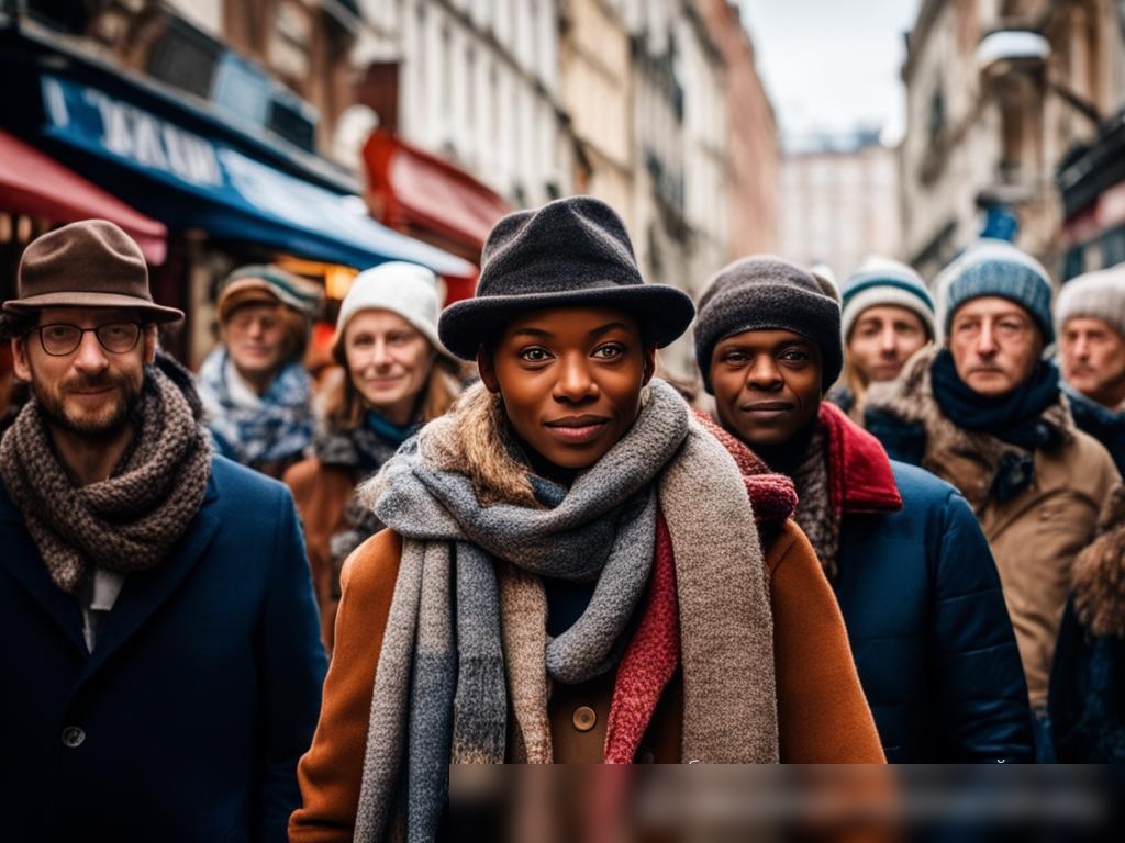 Головные уборы, шапки, шарфы - Пример 3