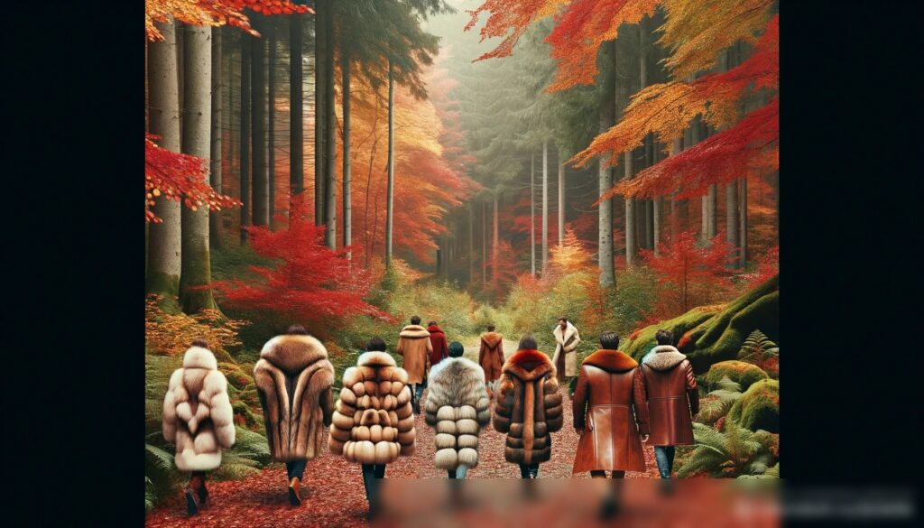 Изображение осеннего леса - Пример 2