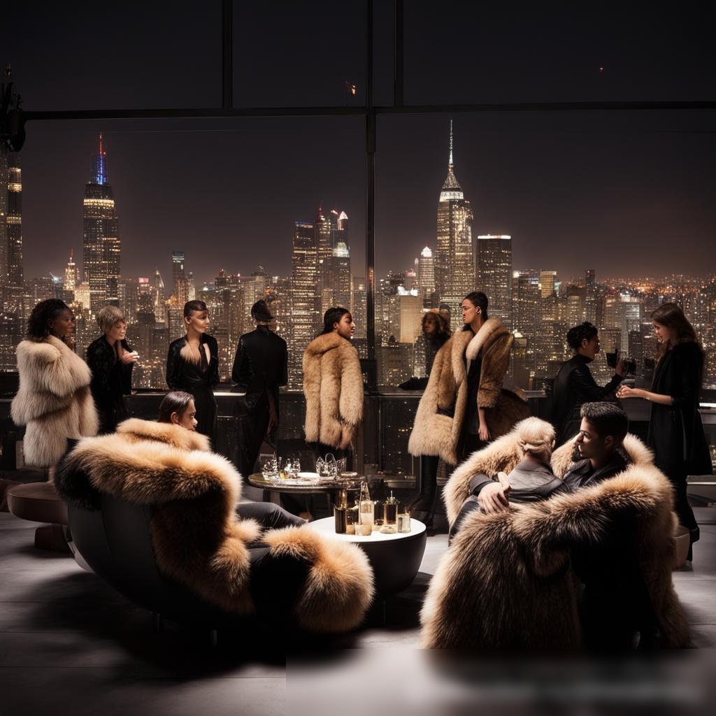 Изображение городской крыши ночью - Пример 3