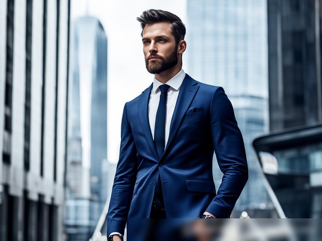 Стильный молодой человек в современном городском окружении - Пример 4