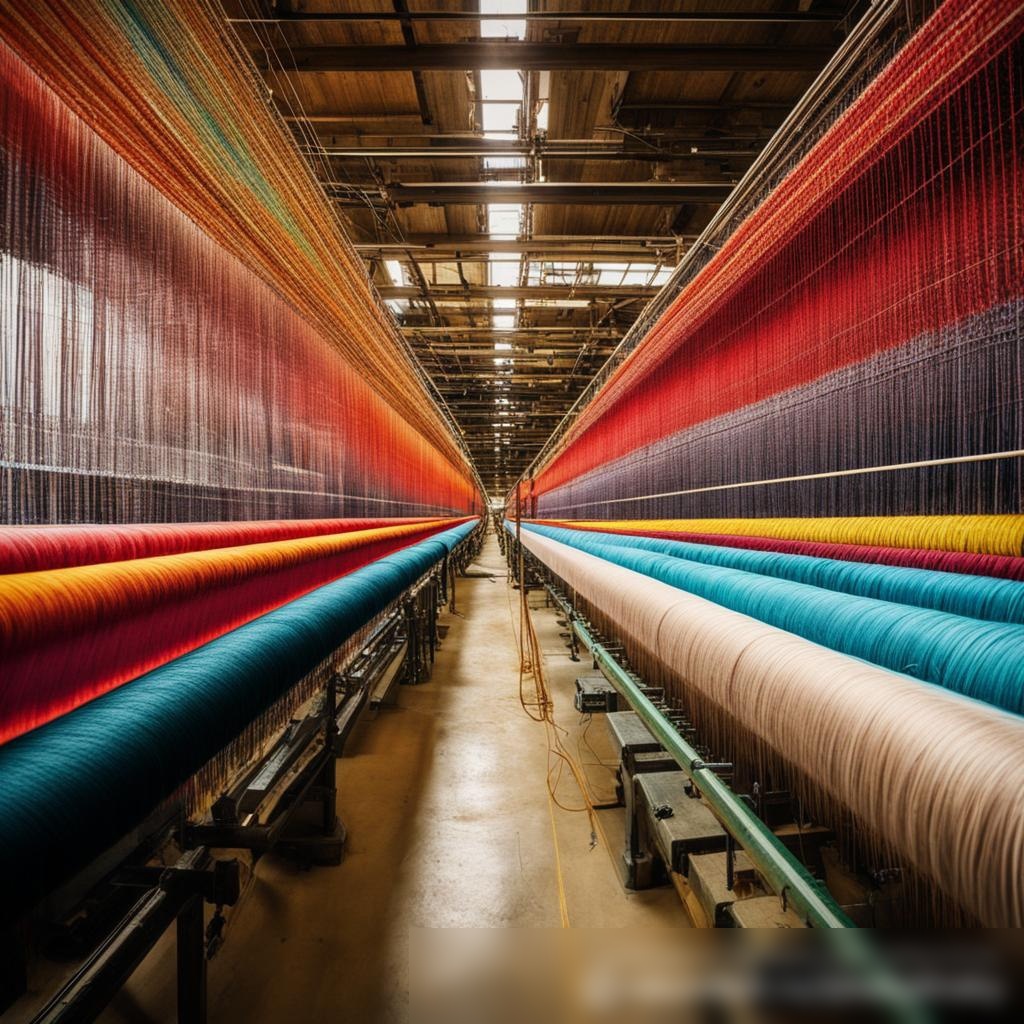 Интерьер текстильной фабрики в России - Пример 3