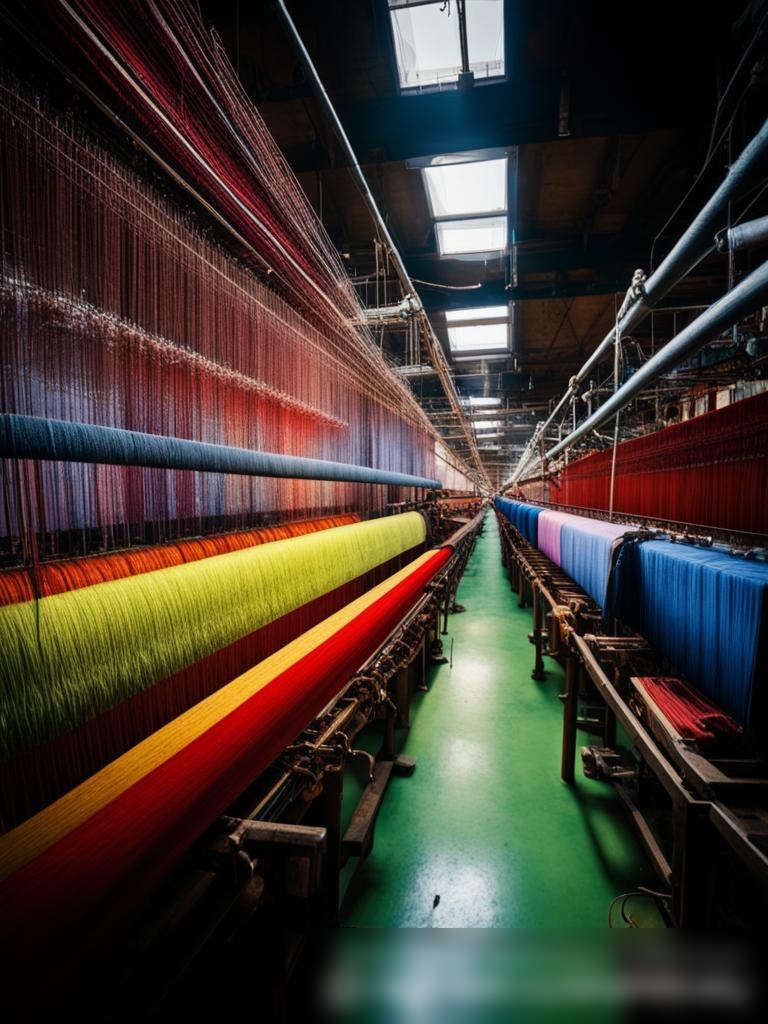 Интерьер текстильной фабрики в России - Пример 5