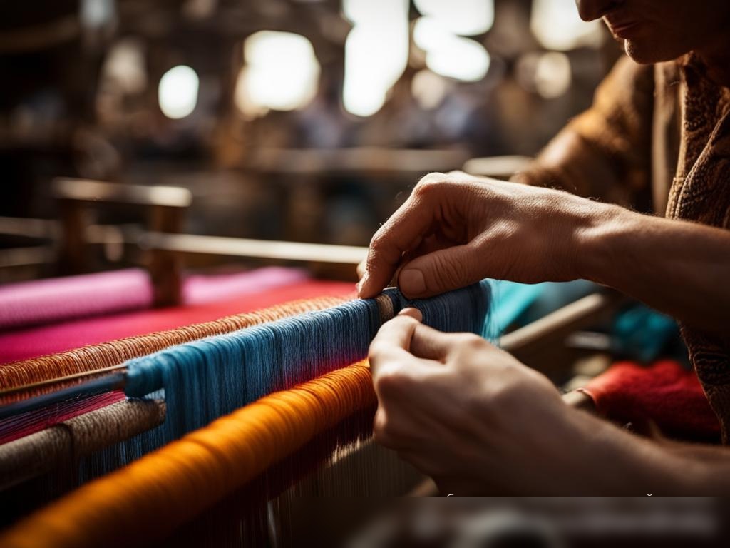 Рабочий процесс на текстильной фабрике в России - Пример 4