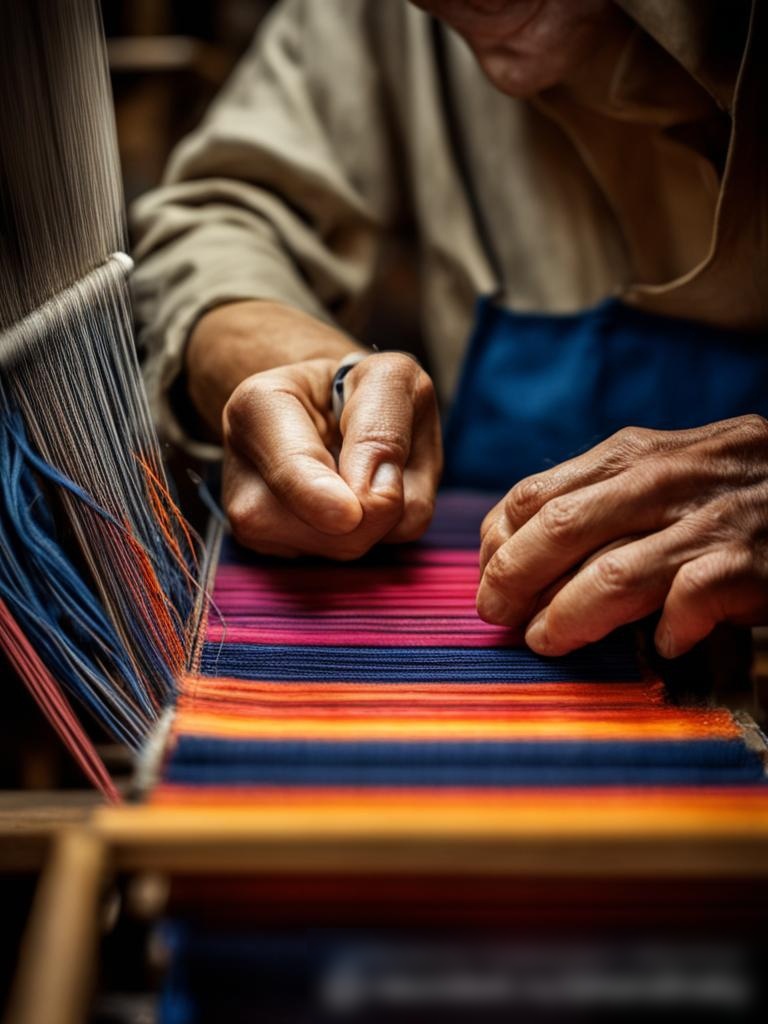 Рабочий процесс на текстильной фабрике в России - Пример 5