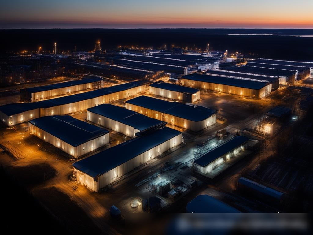 Аэрофотосъемка текстильного комплекса в России - Пример 4