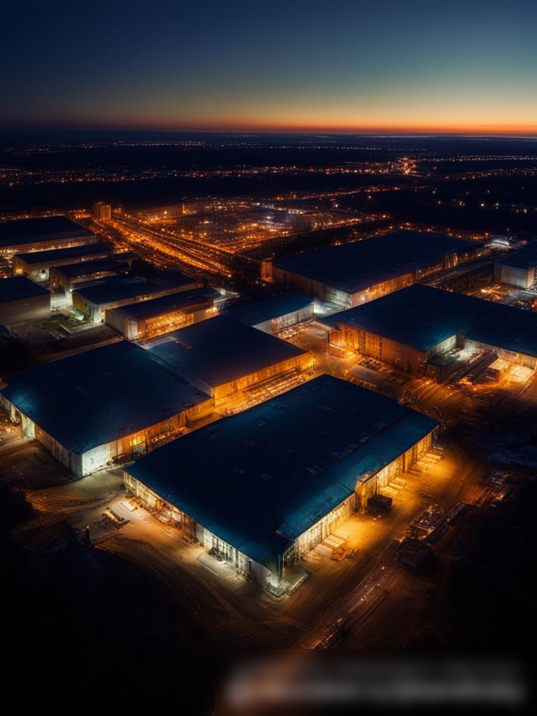 Аэрофотосъемка текстильного комплекса в России - Пример 5