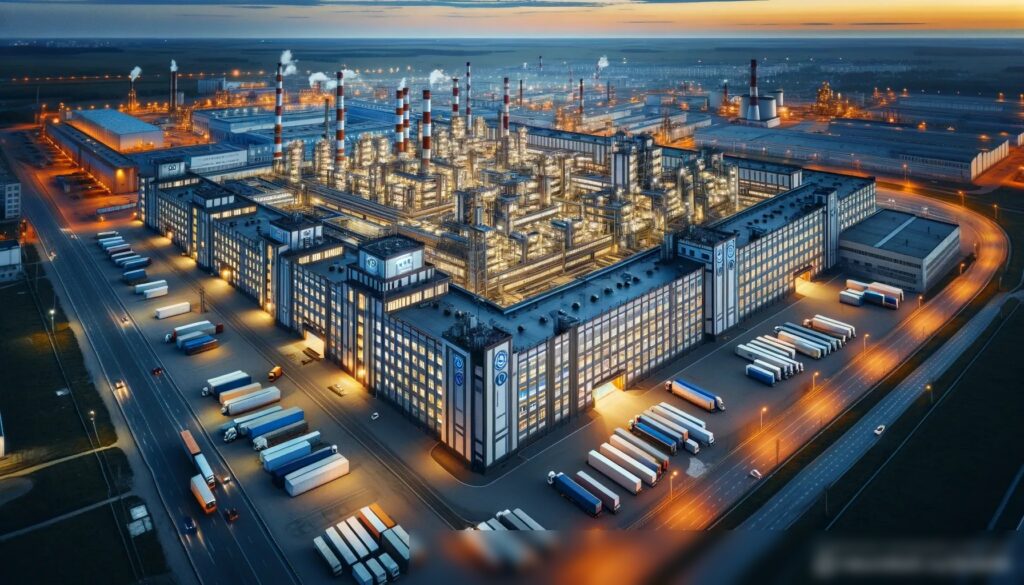 Аэрофотосъемка текстильного комплекса в России - Пример 1