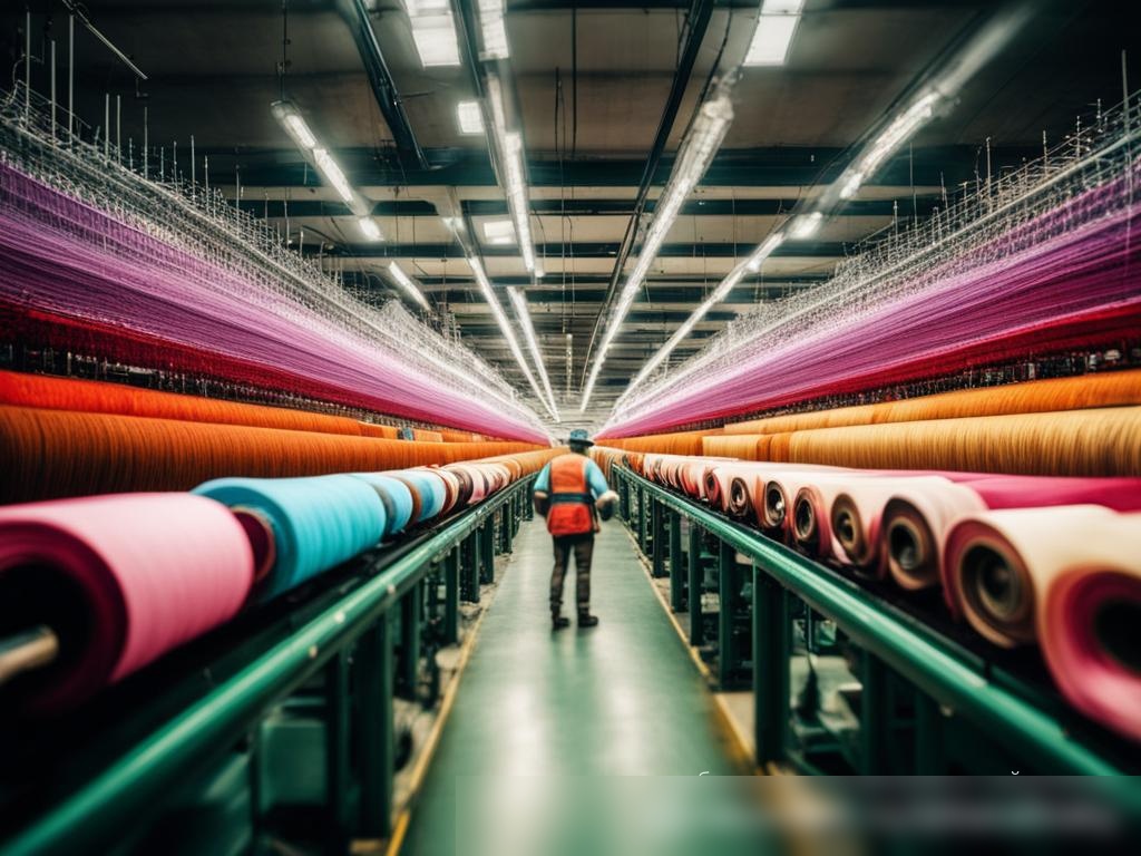 Изображение современной текстильной фабрики - Пример 4