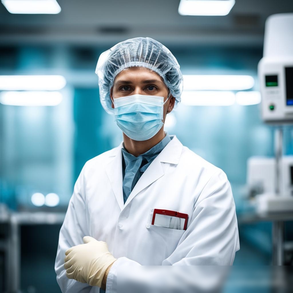 Изображение медицинского работника в больничной обстановке - Пример 3