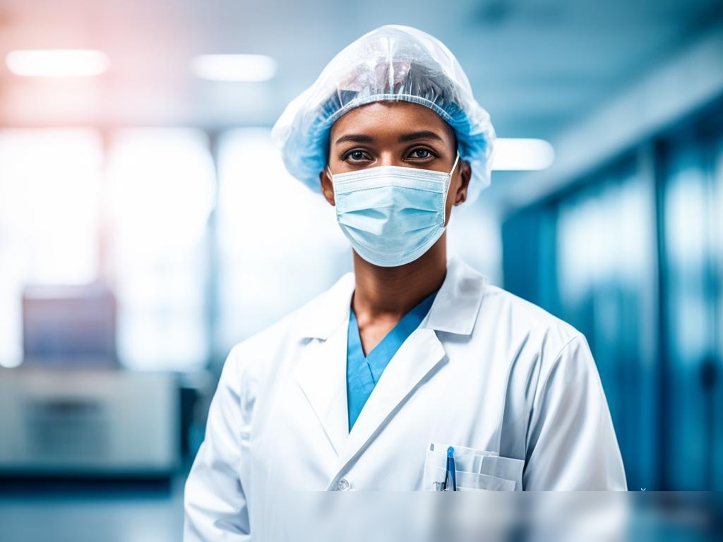 Изображение медицинского работника в больничной обстановке - Пример 4