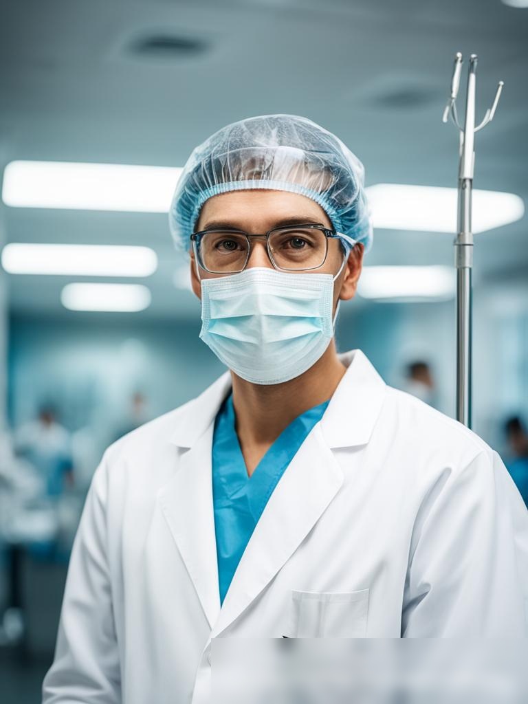 Изображение медицинского работника в больничной обстановке - Пример 5