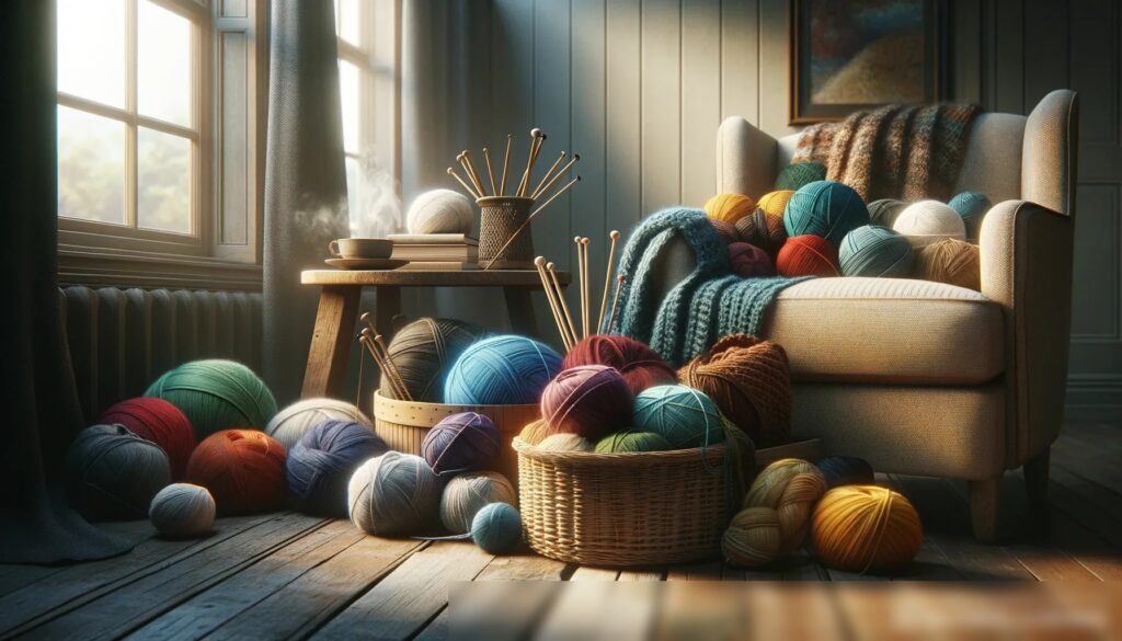 Уютный уголок для вязания - Пример 1