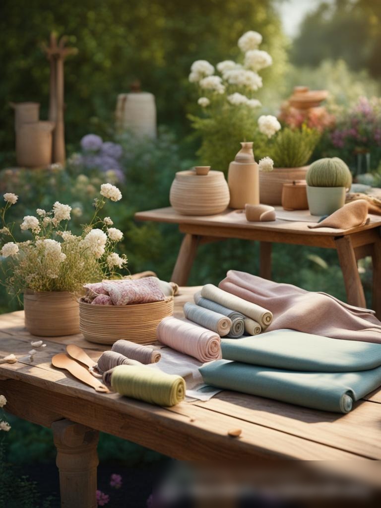 Ткани, пряжа - Пример 4