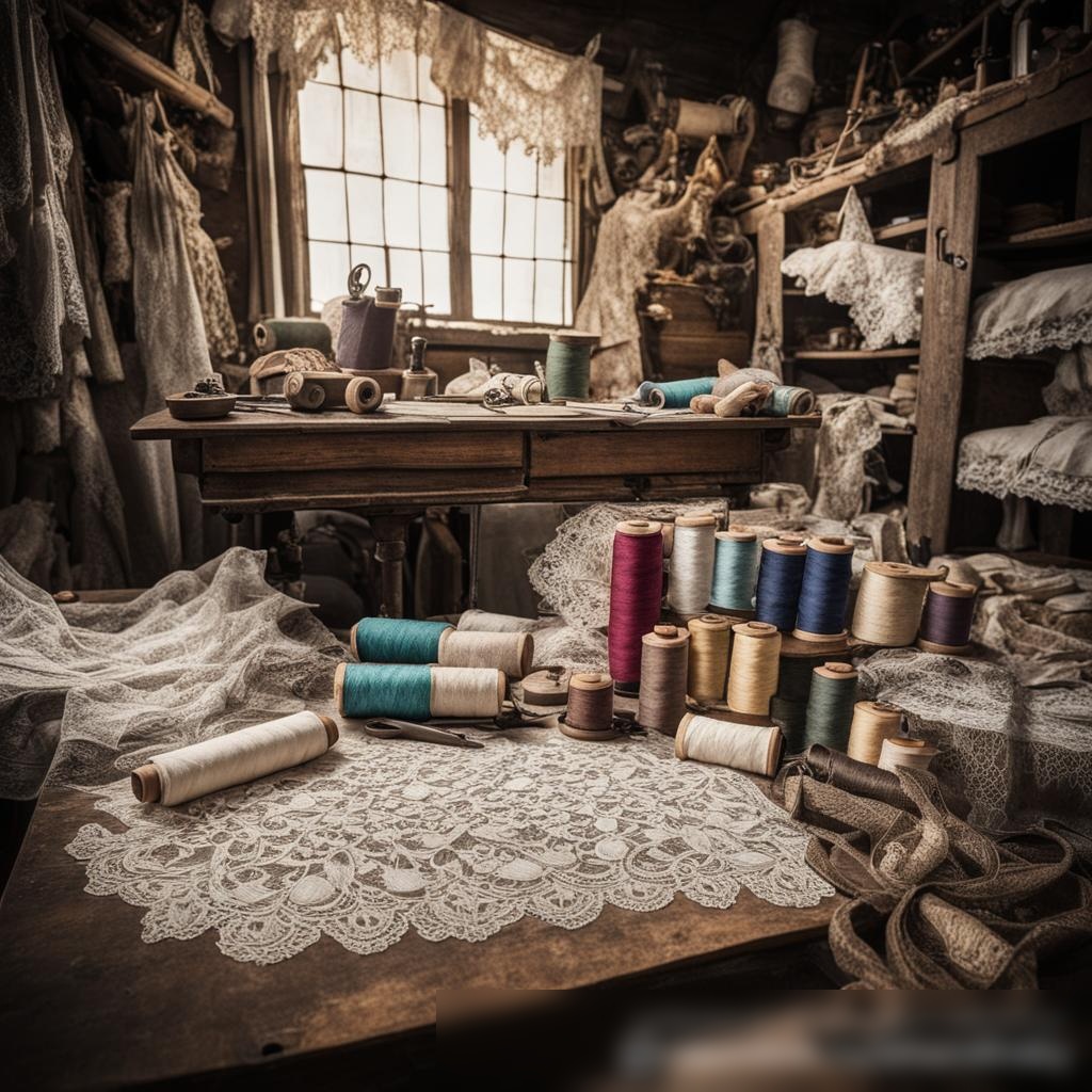 Изображение винтажной швейной мастерской - Пример 3