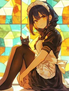 Charming Stained-Glass Atmosphere - Пример 1