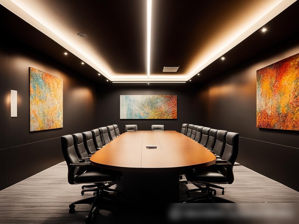 Элегантный конференц-зал в престижном офисном здании - Пример 4
