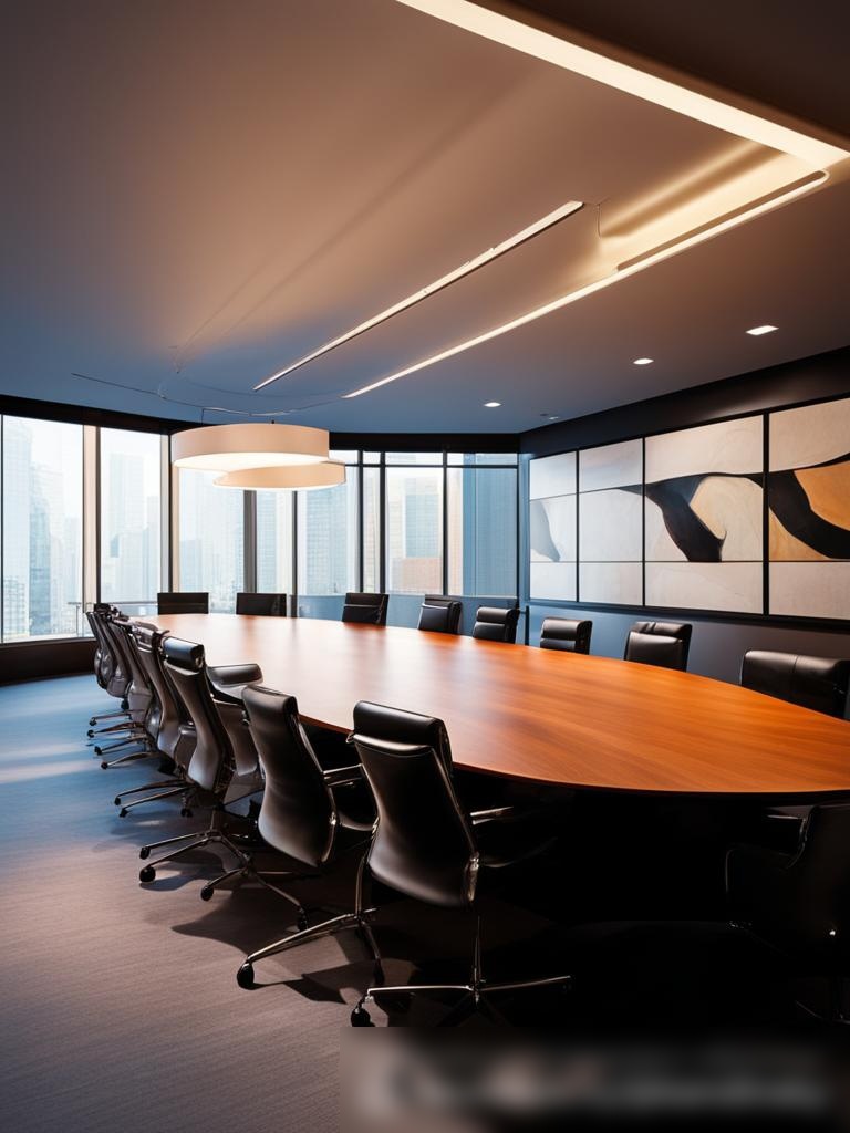 Элегантный конференц-зал в престижном офисном здании - Пример 5