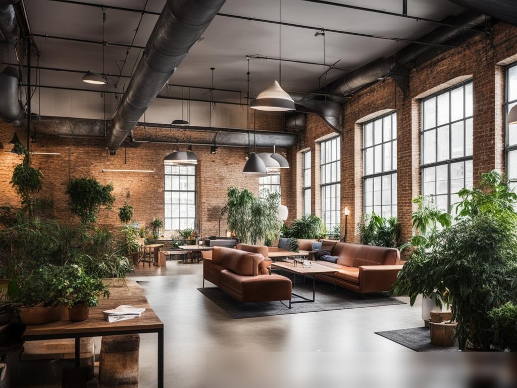 Уютное, творческое коворкинг-пространство с индустриальным дизайном - Пример 4