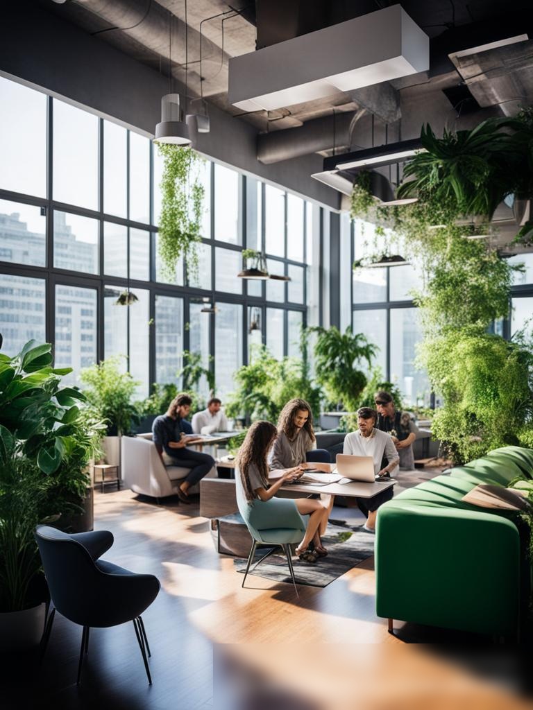 Яркое коворкинг-пространство в современной городской среде - Пример 5