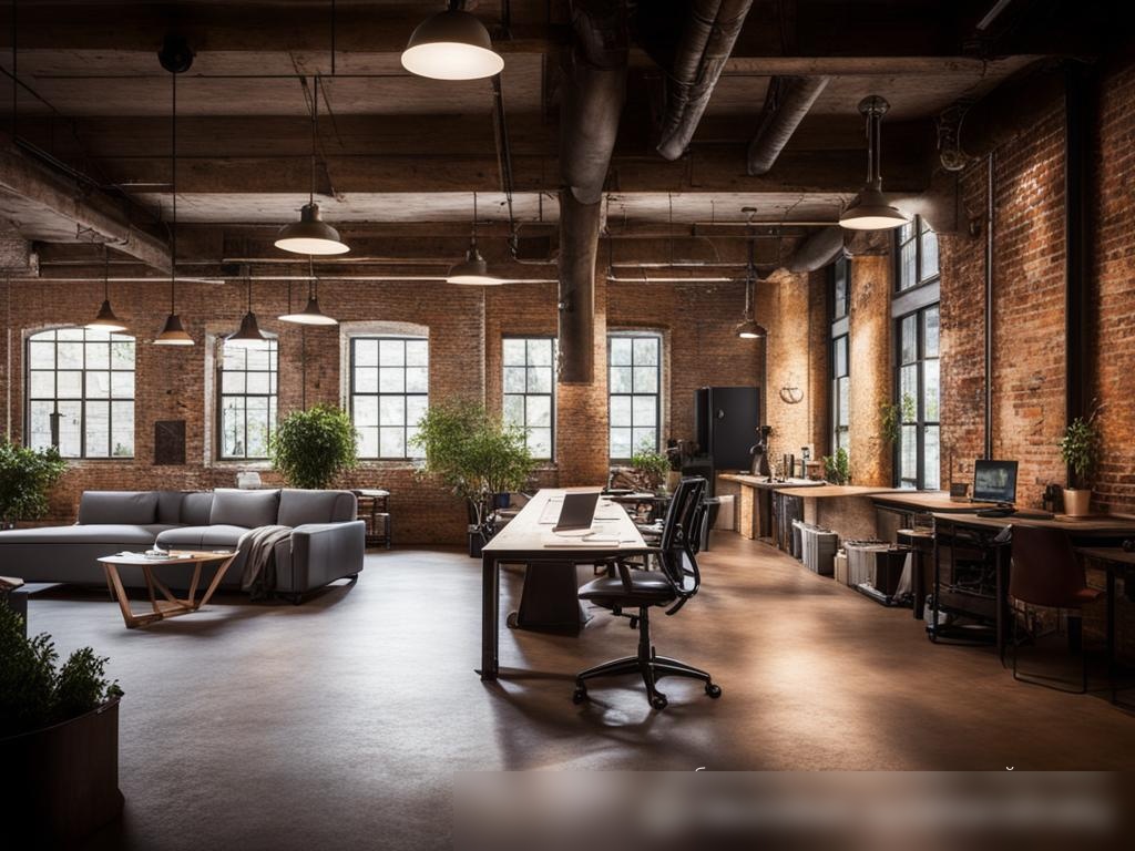 Традиционное коворкинг-пространство в переоборудованном лофте - Пример 4