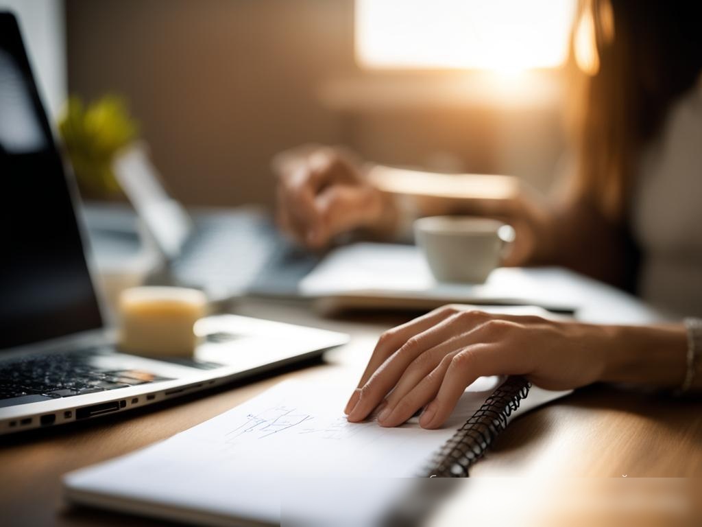Крупным планом изображены руки женщины-налогового консультанта, работающей на клавиатуре ноутбука - Пример 4