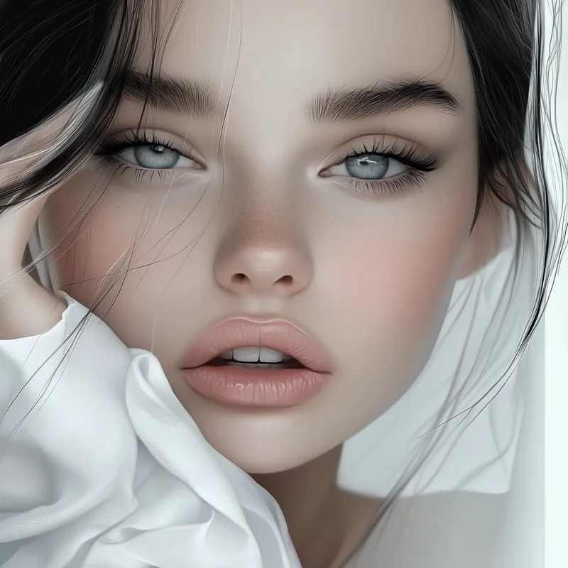 Futuristic Serene Angel - Пример 4