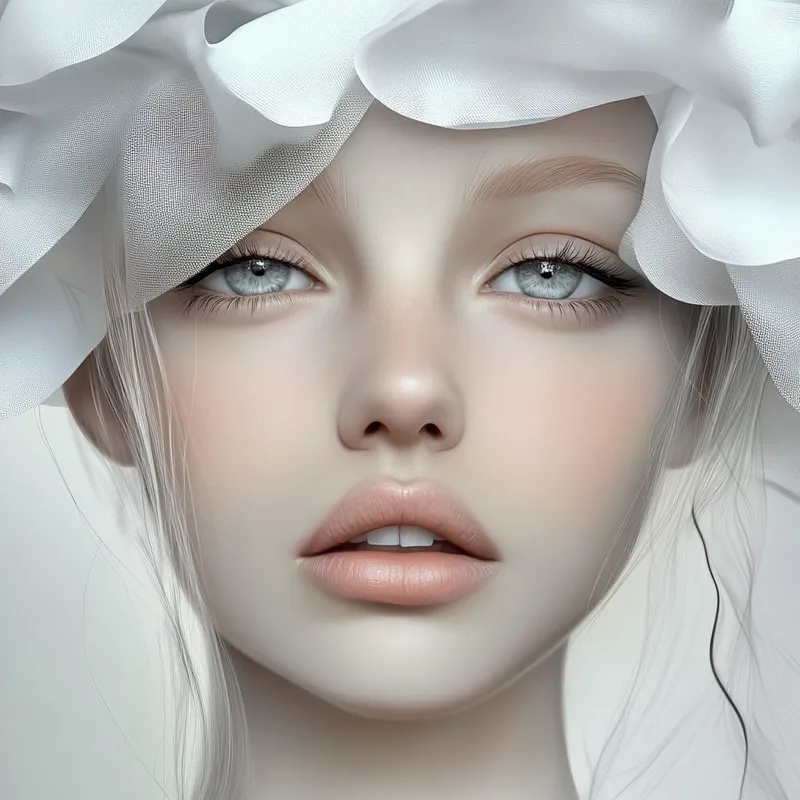 Futuristic Serene Angel - Пример 1