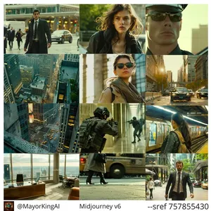 Dreamy Surrealism in Blue - Пример 3