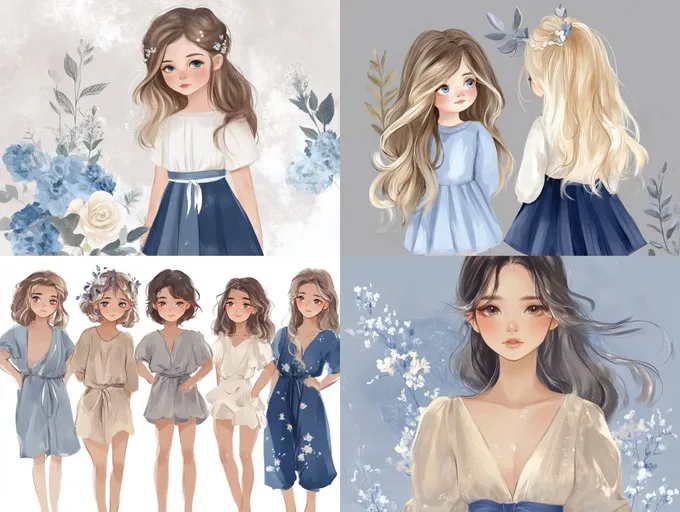 Vibrant Chibi Characters - Пример 3