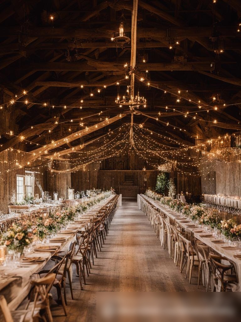 Сельский амбар, преобразованный в банкетное место - Пример 5