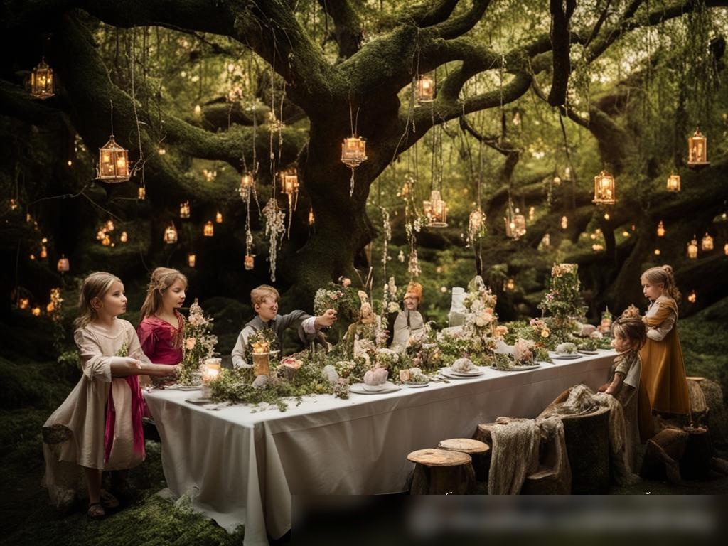 Вечеринка для детей на тему сказок в волшебном лесу - Пример 4