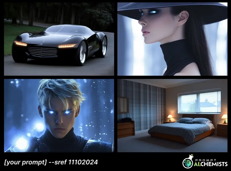 Futuristic Elegance - Пример 2