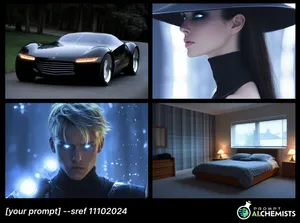 Futuristic Elegance - Пример 1