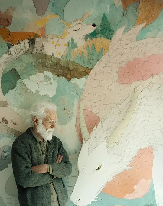 Ethereal Fantasy Mural - Пример 1