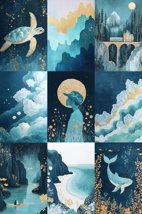 Dreamy Whimsical Illustrations - Пример 2