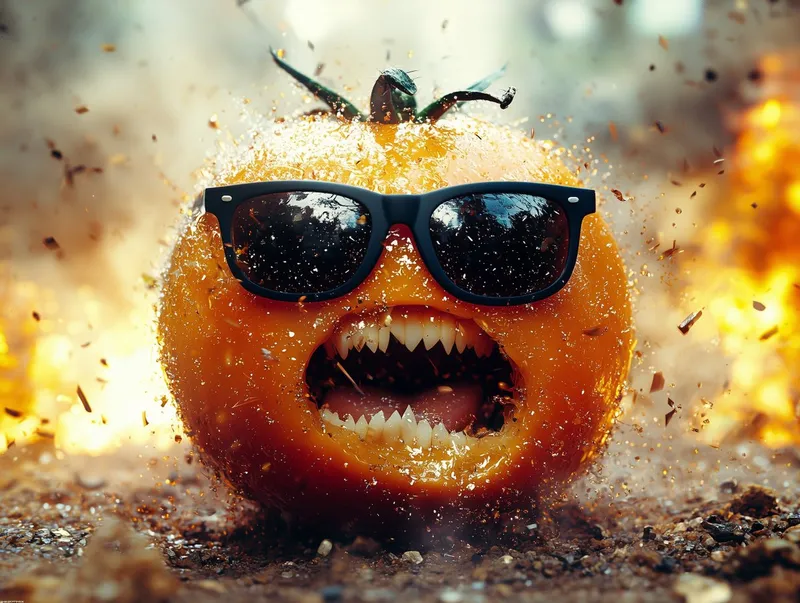 Explosive Cartoon Chaos - Пример 3