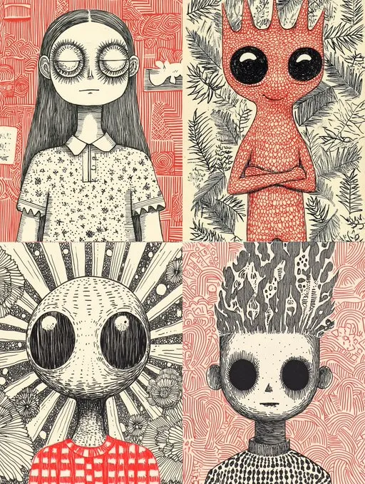 Whimsical Expressive Illustration - Пример 2