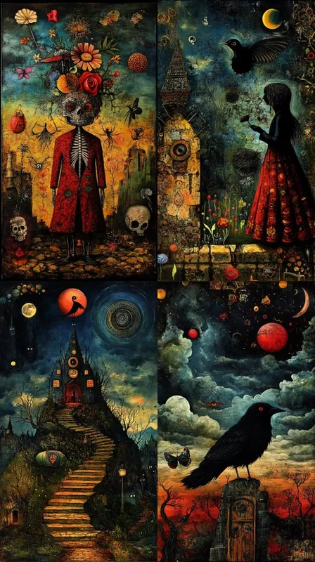 Whimsical Gothic Fantasia - Пример 2