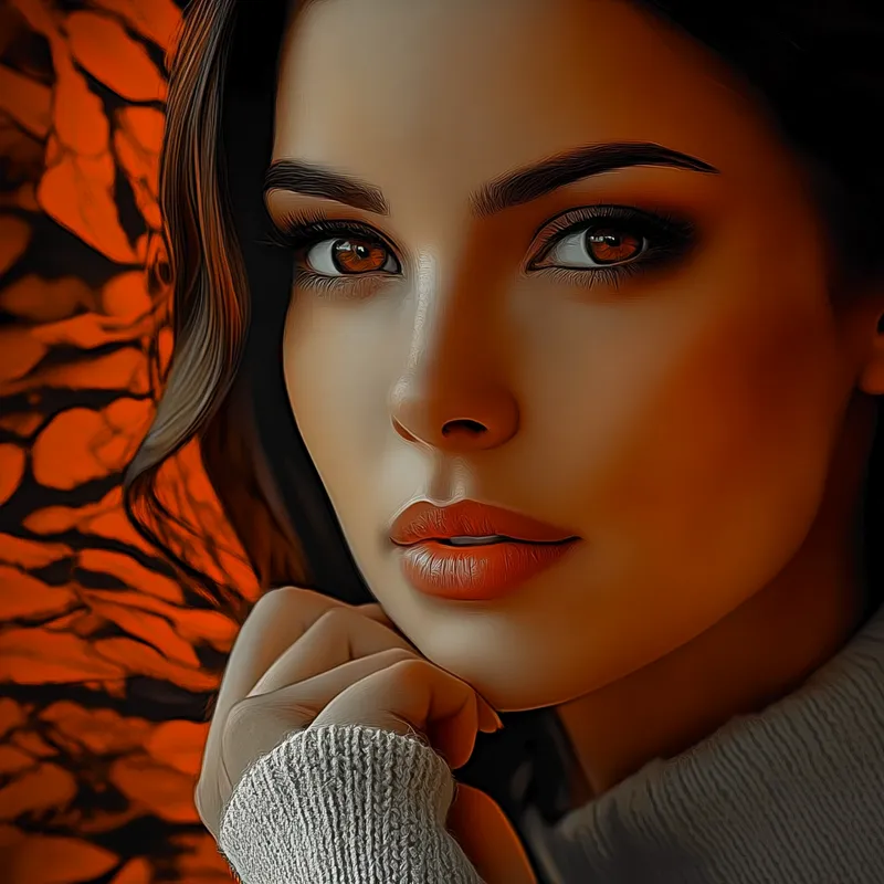 Ethereal Ember Landscapes - Пример 3