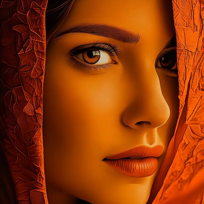 Ethereal Ember Landscapes - Пример 4