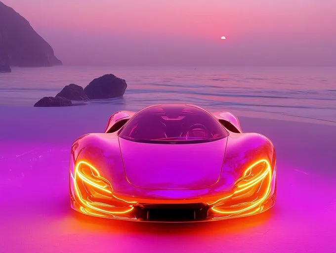 Neon Surrealism - Пример 4