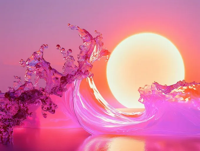 Neon Surrealism - Пример 1