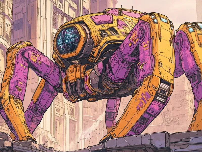 Cyber Neon Fantasia - Пример 1