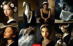 Rembrandt Light Portraits - Пример 3