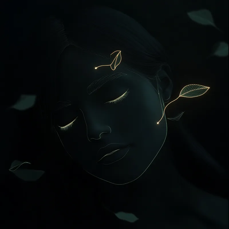 Neon Minimalism with a Glow - Пример 2